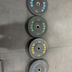 Bumper Set 230lb Plate Set Weights 