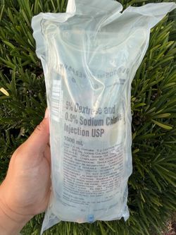 Dextrose 5% normal saline 1 liter