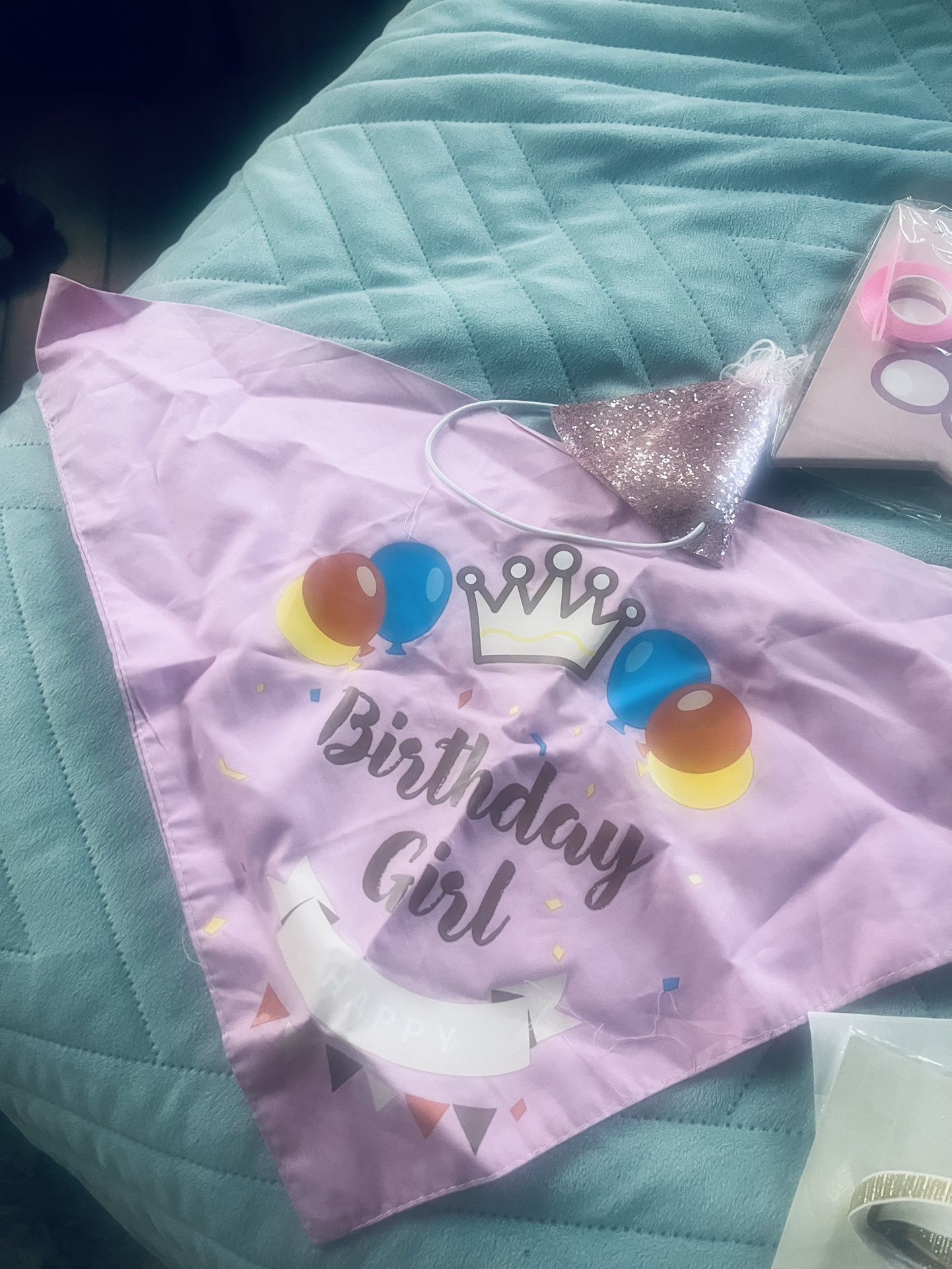 Pink Birthday -dogs Dec