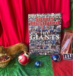New York Giants collector Book set