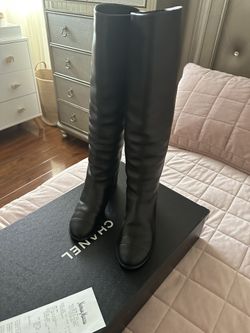 Chanel High Boots, Authentic.