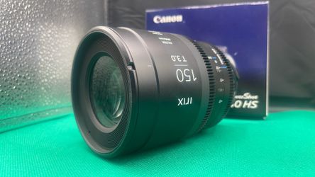 Irix 150mm t3.0 for canon EF