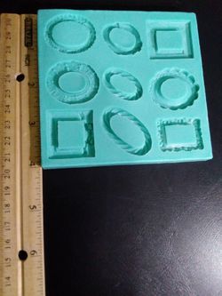 Silicon Mold For Fondant Or Chocolate $9
