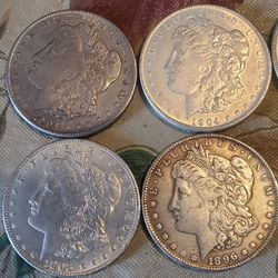 Commemorative Morgan Dollars Lot Of 6