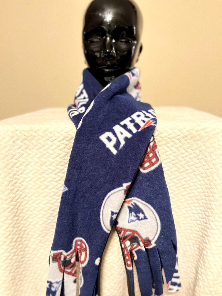 Patriots Fringed Scarf