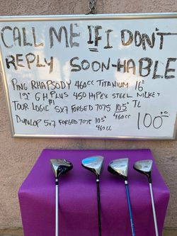 Mixed Golf Driver Set – 4 Clubs