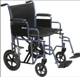 Drive Medical Bariatric Heavy Duty Transport Chair