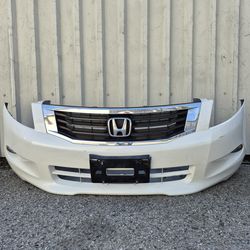 2008 2009 2010 2011 2012 Honda Accord SEDAN 4DOOR Front Bumper COMPLETE ORIGINAL USED
