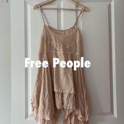 Free People Lace Cami Tunic