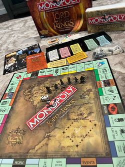 Lord of the Rings Collectors Monopoly 2003