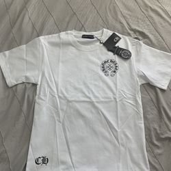 White Chrome hearts T shirt