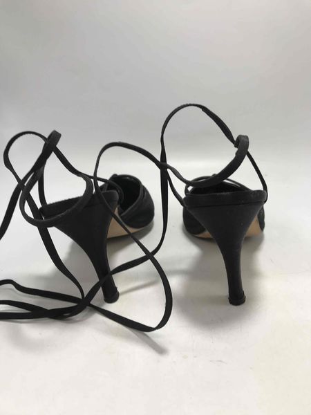 Manolo Blahnik Satin Heels - Size 37
