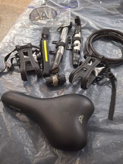 BIKE PARTS-BRAND NEW  BIKE SADDLE CO-OP-BUNDLE