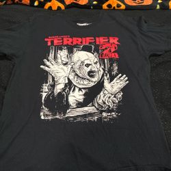 terrifier shirt size L