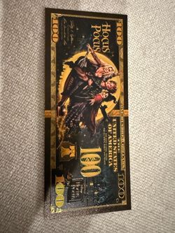Hocus Pocus Novelty $100 Bill