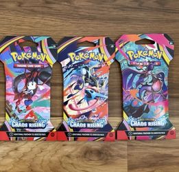 Brand New Pokemon Chaos Rising Sleeves For Only $8 each!!!