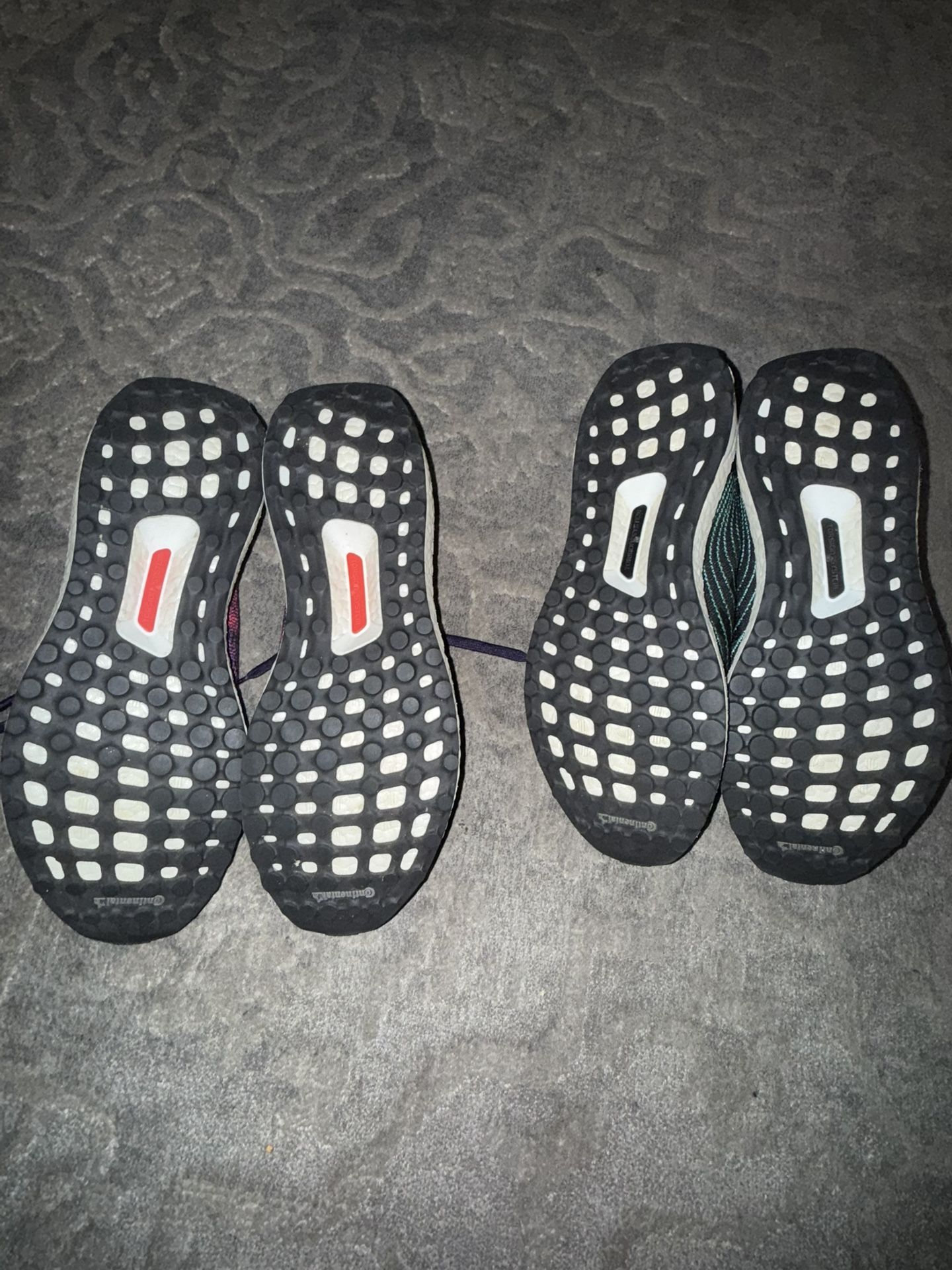 Adidas Ultra Boost DNA Parley CORE BLACK & Adidas Ultra Boost Uncaged Legend Purple Adidas Ultra Boost DNA Parley CORE BLACK & Adidas Ultra Boost Uncaged Legend Purple