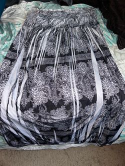 Black & white Summer dress size 3x