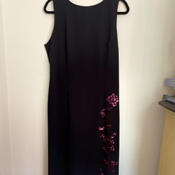 Black Rose Dress Sz 14