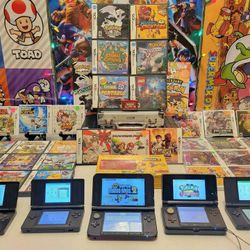 Nintendo DS 3DS XL Super Mario Pokemon Animal Crossing Zelda Video Games