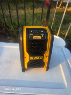 Dewalt speaker