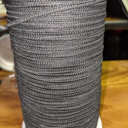 1/8" Black Elastic Spool
