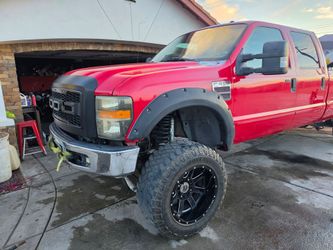 2008 ford  f350 4x4 diesel lifted