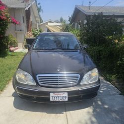 2000 Mercedes S500 Only $2500 