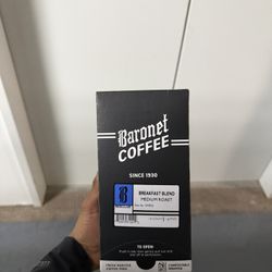 Baronet Coffee Pods [Breakfast Blend -96 Pods] Single Cup Soft 11 Gram Coffee