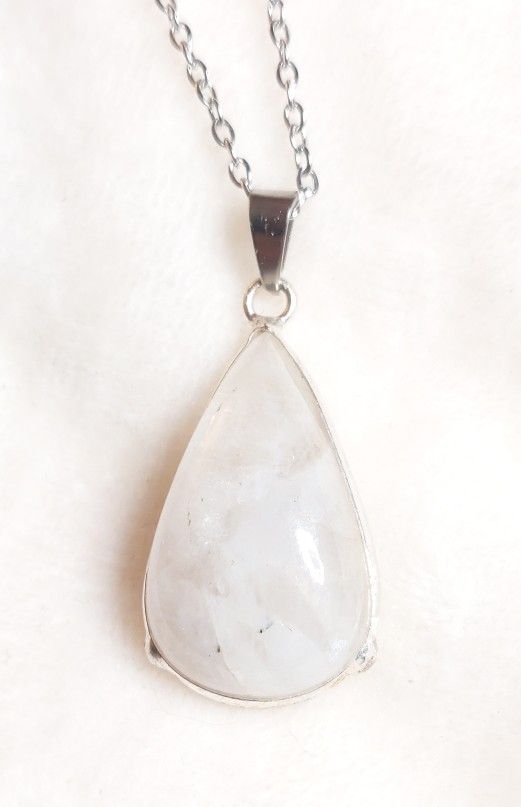 Genuine Moonstone Pendant 