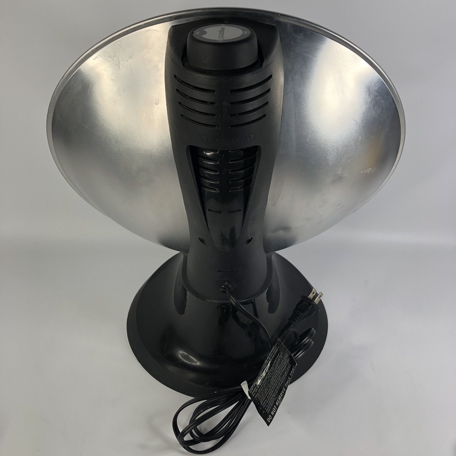PRESTO Heat Dish Parabolic Electric Heater 0791708 Focused Heat