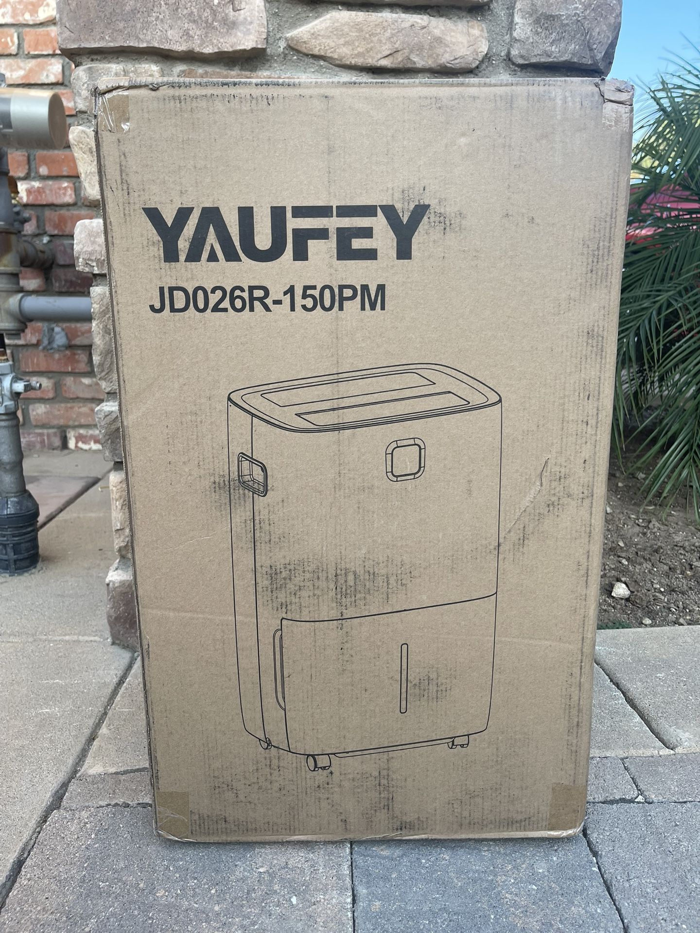 Yaufey 150-Pint Dehumidifier with Pump β Energy Star β Brand New | Sealed | 7000 Sq. Ft. Coverage