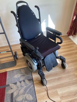 Power Wheelchair with Joystick Controller