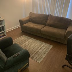 Couch And Recliner 