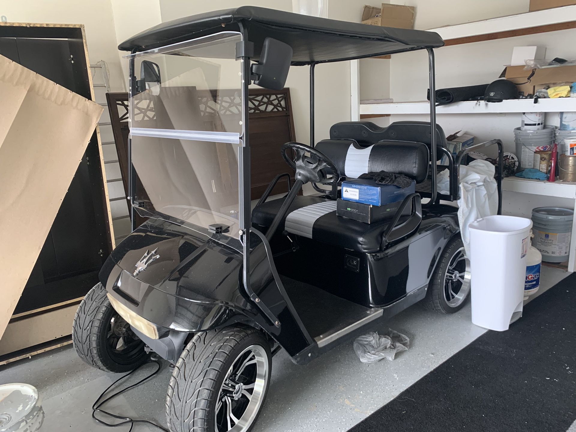 Ezgo custom golf cart