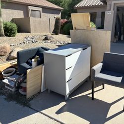 Free Items - Chairs, Cabinet, Wood, Trim, and More