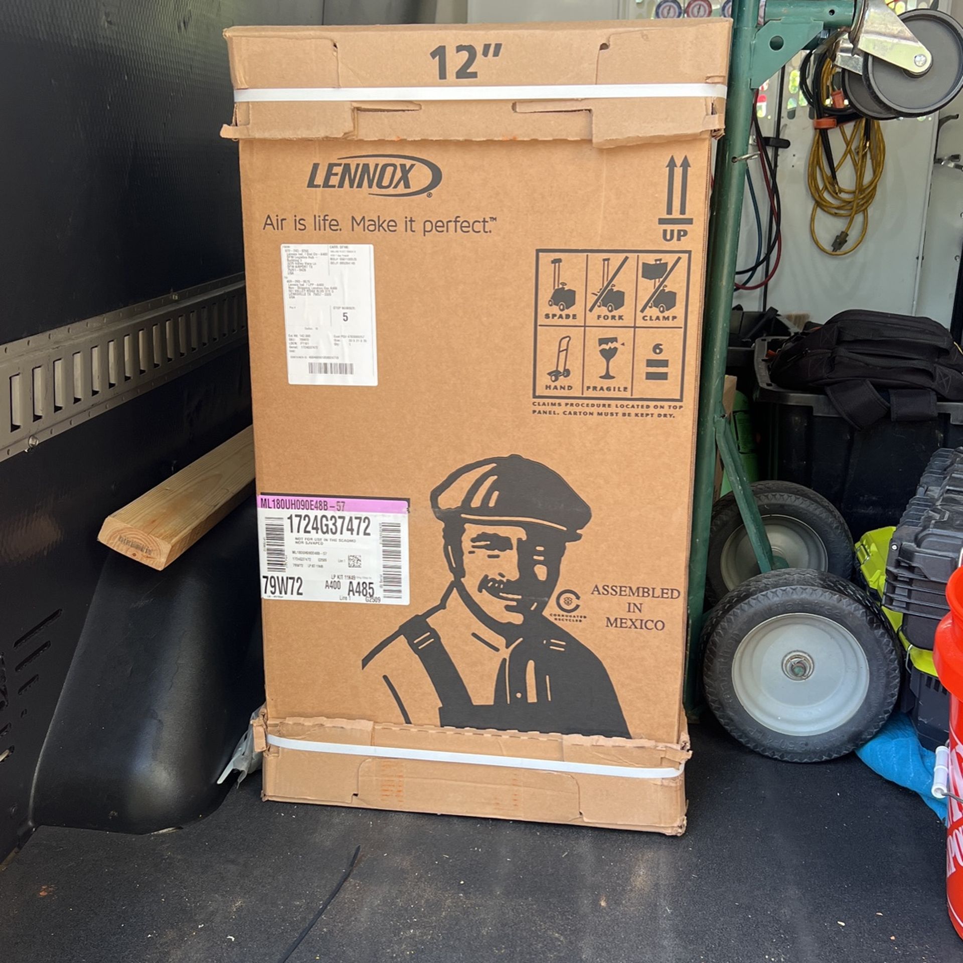 3 1/2 Ton Lennox Furnace