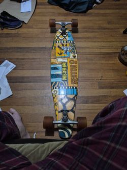 Sector 9 longboard.

