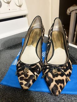 Michael Kors Tiger Skin High heels