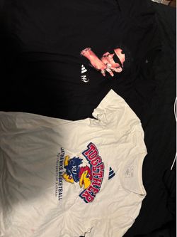 Two very nice adidas shirts both size medium