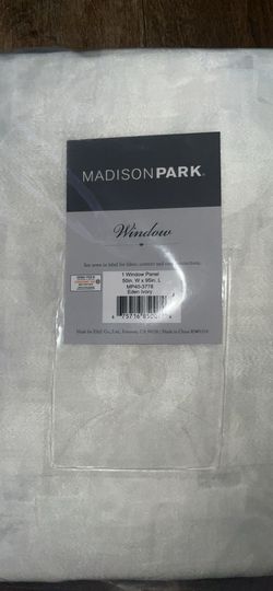 Madison park window panel