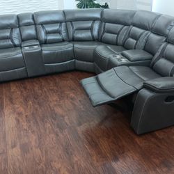 SPECIAL/3pcs sectional Recliner Set(Manuel)(was:$1,039)