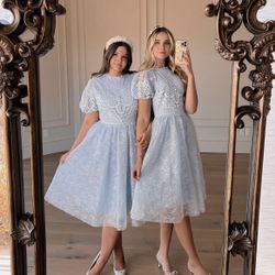 JessaKae Wisteria Baby Blue Dress