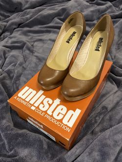 Unlisted Kenneth Cole Platform Pumps - Brown, Size 7.5 *BRAND NEW*