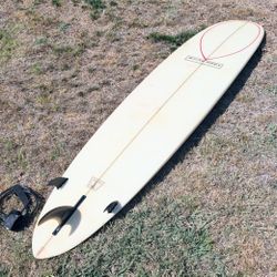 Surfboard 9'1 William Dennis Noserider Longboard 