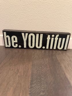 “https://offerup.com/redirect/?o=YmUuWU9V.tiful” Rustic Wood Box Sign – 20” x 5.5”