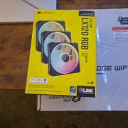 Msi INTEL  motherboard And LX120 RGB STARER KIT