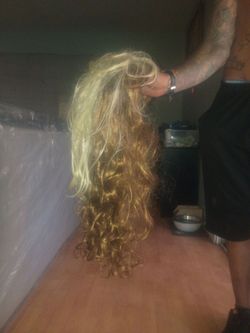 Real hair wig