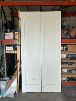 Puerta doble nueva