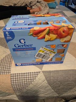 Gerber Tropical Adventure Variety Packs Baby Food